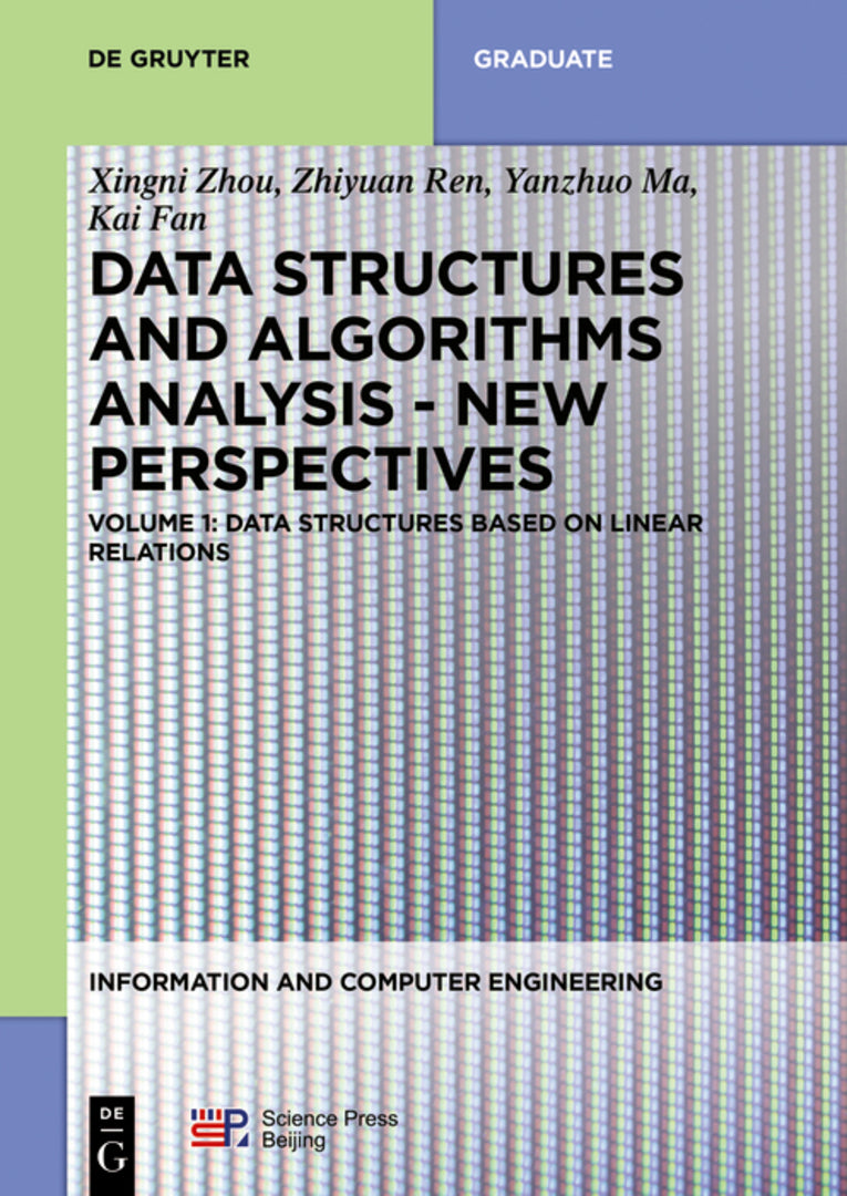 Cover image for Data structures based on linear relations ISBN 9783110595574